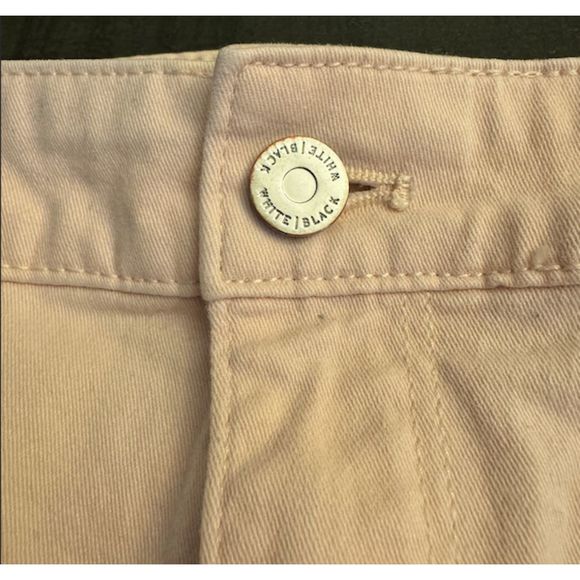 White House Black Market Skinny Cargo Pants- Baby Pink - Sz 4 - Picture 5 of 9